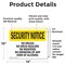 Signmission No Drugs Dealers Weapons Drinking OSHA Security Notice Sign, Vinyl Decal, 14in W x 10in L, 2PK OS-2PACK-SN-D-1014-L-11599 - alternate 5